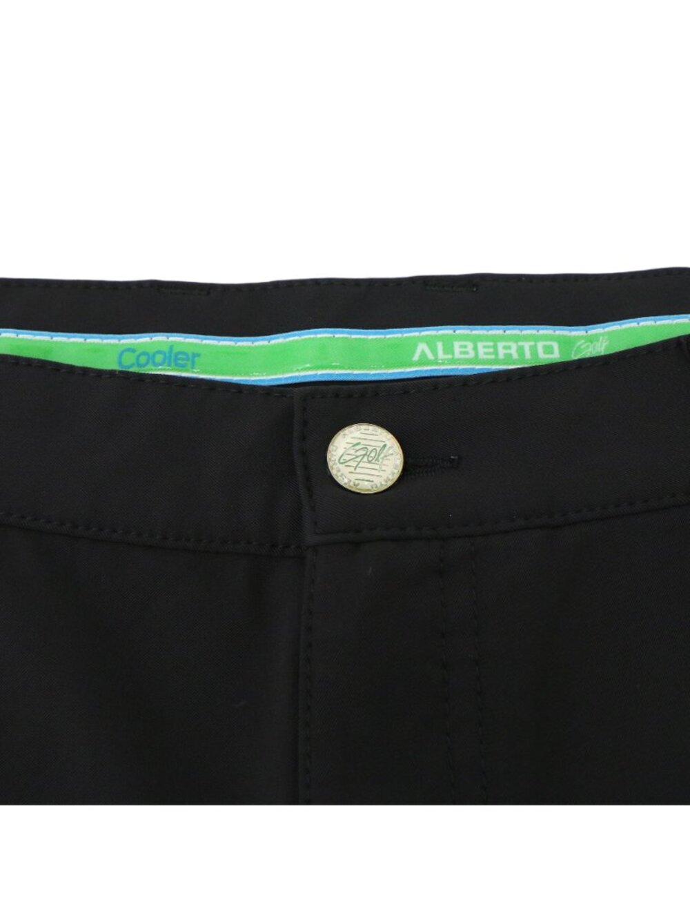 Alberto Pro Cooler Dry Golf 3XDry Modern Fit Black Pants 50 34 - Picture 4 of 9
